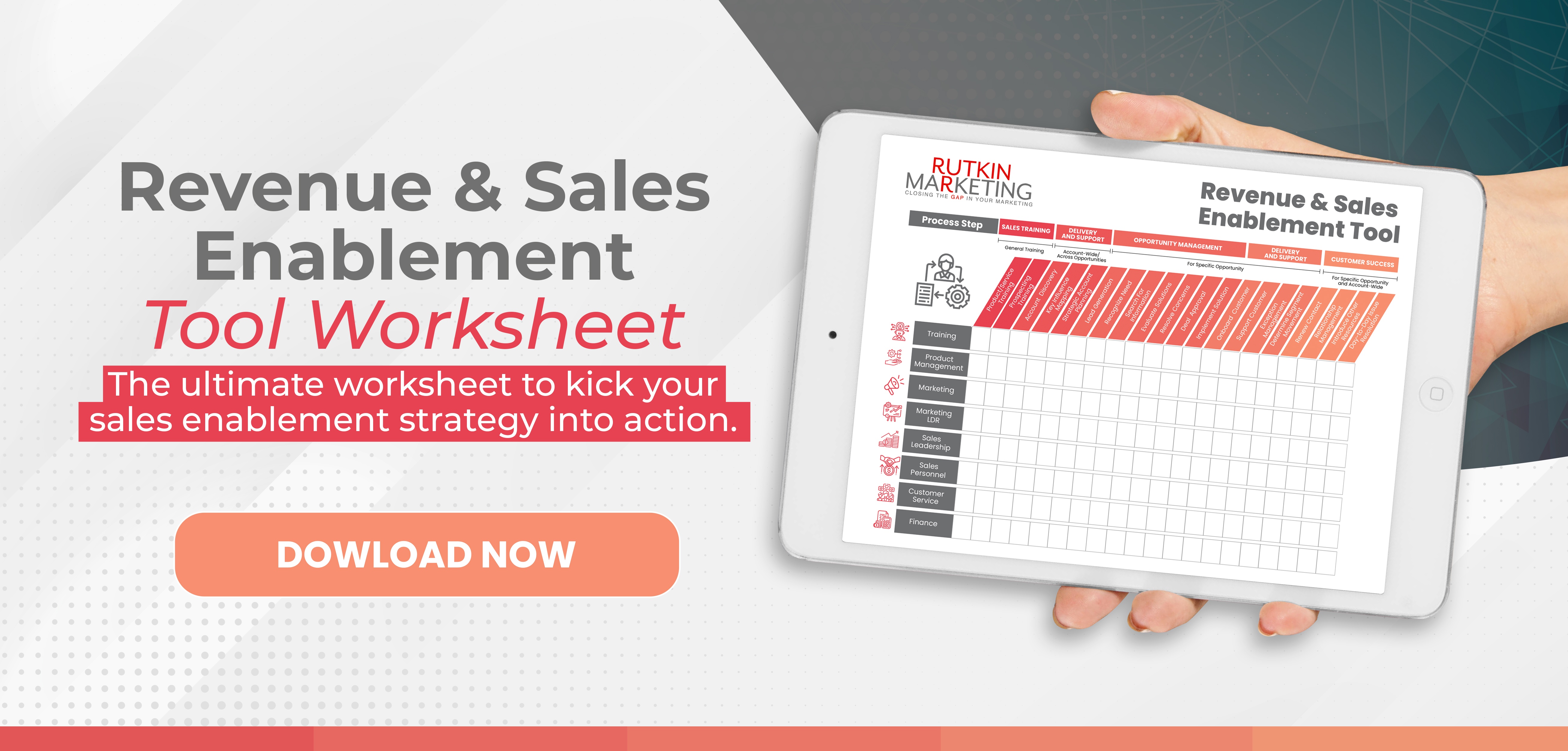 Sales Enablement Strategy | Sales Enablement Tool | Rutkin Marketing